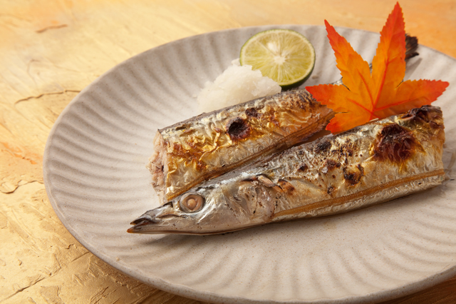 サンマの塩焼き（秋限定）