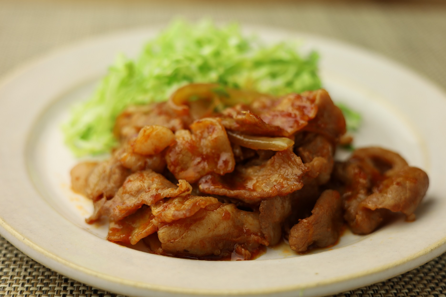 豚肉の生姜焼き